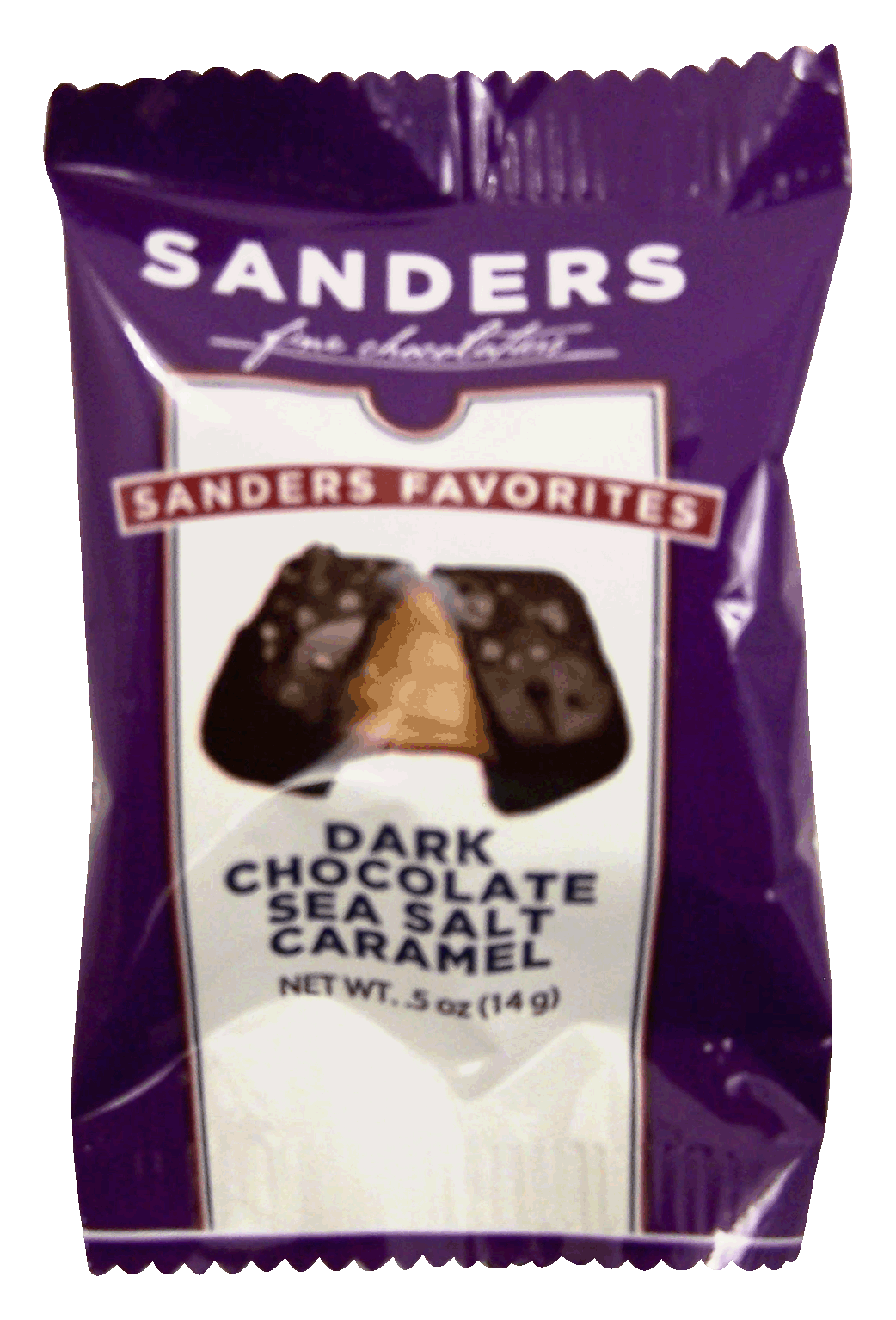 Sander's  dark chocolate sea salt caramel piece Full-Size Picture